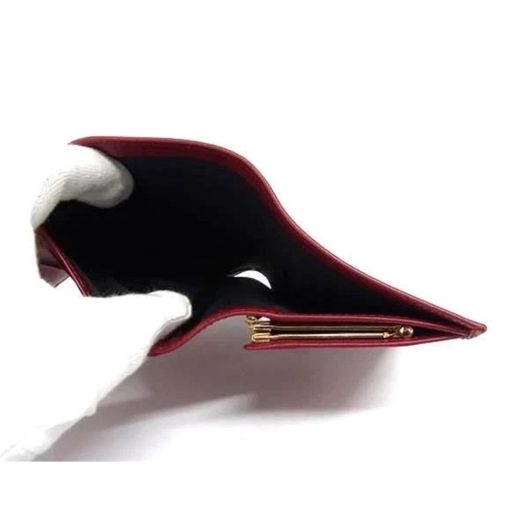 Yves Saint Laurent Red Wallet - Picture 5 of 8